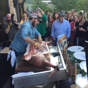 Grab your aprons for a live butchering demo