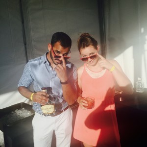 Your WhistlePig Whiskey hosts: Daniel Khan and Cassiope Sydoriak